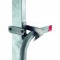 Preview: Zarges fixed ladder safety barrier in stirrup form with integrated arrester rail